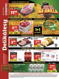Gazetka promocyjna Delikatesy Centrum - Franczyza DC20 Czwartek - Gazetka - ważna od 21.05 do 21.05.2025 - strona 1 - produkty: Piwo, Ser, Rum, Por, Rama, Coca-Cola, Tran, Dron, Szynka, Zielona Budka, Fanta, Sprite, Napój, Orka, Fa