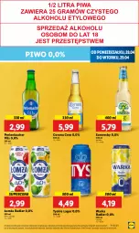 Gazetka promocyjna Lidl - GAZETKA - Gazetka - ważna od 29.04 do 29.04.2025 - strona 41 - produkty: Piwo, NBA, Somersby, Tyskie, Warka, Radler