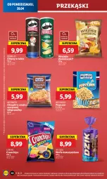 Gazetka promocyjna Lidl - GAZETKA - Gazetka - ważna od 29.04 do 29.04.2025 - strona 46 - produkty: Chipsy, Chrupki, Wafle, Popcorn, Crunchips, Pringles, Lorenz