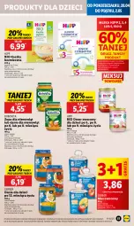 Gazetka promocyjna Lidl - GAZETKA - Gazetka - ważna od 29.04 do 29.04.2025 - strona 55 - produkty: Deser owocowy, HiPP, Ser, Mus, Gra, Gerber, Zupa, BoboVita, LANA, Danie dla dzieci, Dzieci, Deser, Hipp Bio