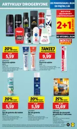 Gazetka promocyjna Lidl - GAZETKA - Gazetka - ważna od 29.04 do 29.04.2025 - strona 57 - produkty: Dezodorant, Pasta do zębów, Lacalut, Antyperspirant