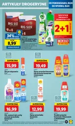 Gazetka promocyjna Lidl - GAZETKA - Gazetka - ważna od 29.04 do 29.04.2025 - strona 59 - produkty: Domestos, Cif, Papier, Ręcznik, Flora