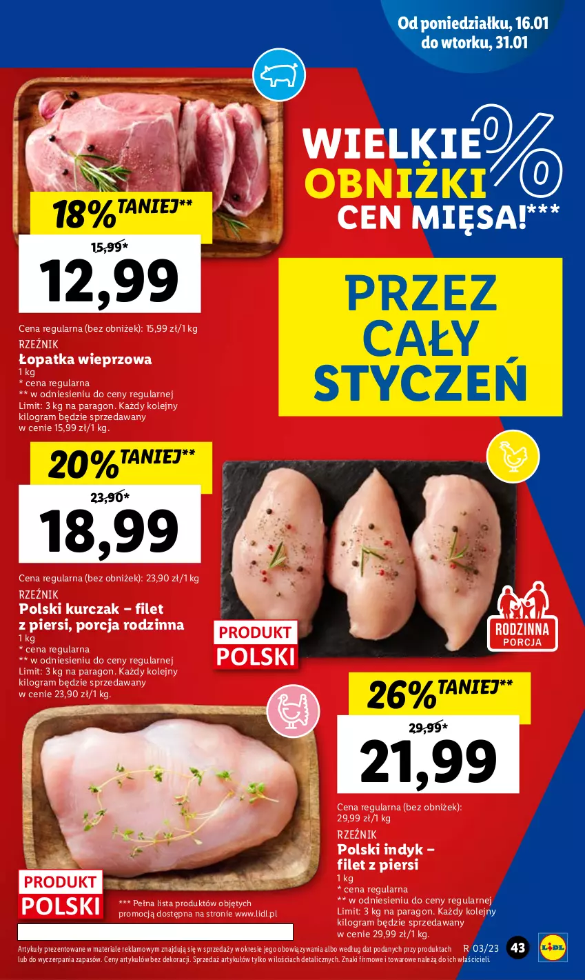 Gazetka promocyjna Lidl - GAZETKA - ważna 16.01 do 18.01.2023 - strona 49 - produkty: Gra, Kurczak, Olej, Por