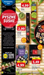 Gazetka promocyjna Lidl - GAZETKA - Gazetka - ważna od 18.01 do 18.01.2023 - strona 20 - produkty: Ryż do sushi, Ryż, Gin, House of Asia, Sushi, Wasa, LG