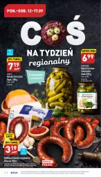 Gazetka promocyjna Aldi - Katalog spożywczy - Gazetka - ważna od 17.09 do 17.09.2022 - strona 16 - produkty: Gin, Runoland, Kawa, Rolada Ustrzycka, Rolada, Kiełbasa