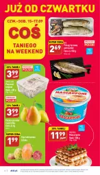 Gazetka promocyjna Aldi - Katalog spożywczy - Gazetka - ważna od 17.09 do 17.09.2022 - strona 24 - produkty: Piec, Pstrąg tęczowy, Piątnica, Kaktus, Mascarpone, Pstrąg, Pieczarki krojone, Fa