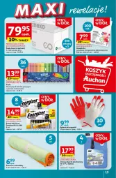 Gazetka promocyjna Auchan - Gazetka Ceny w dół Część 3 Hipermarket Auchan - Gazetka - ważna od 24.01 do 24.01.2024 - strona 15 - produkty: Ser, Papier, Kosz, Energizer, Tran, Baterie alkaliczne, Płyn do spryskiwaczy