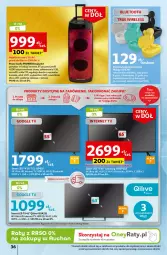 Gazetka promocyjna Auchan - Gazetka Ceny w dół Część 3 Hipermarket Auchan - Gazetka - ważna od 24.01 do 24.01.2024 - strona 36 - produkty: LED TV, Power audio, Kosz, Silan, Bateria