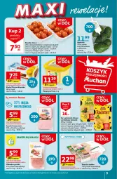 Gazetka promocyjna Auchan - Gazetka Ceny w dół Część 3 Hipermarket Auchan - Gazetka - ważna od 24.01 do 24.01.2024 - strona 9 - produkty: Ser, Salami, Mielonka tyrolska, Radamer, Szynka konserwowa, Siatka, Szynka, Margaryna, Mleczna kanapka, Flora, Kinder