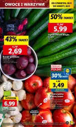 Gazetka promocyjna Lidl - GAZETKA - Gazetka - ważna od 30.11 do 30.11.2024 - strona 23 - produkty: Warzywa, Czosnek, Buraki, Owoce, Jabłka