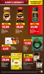 Gazetka promocyjna Lidl - GAZETKA - Gazetka - ważna od 30.11 do 30.11.2024 - strona 43 - produkty: Torebka, Piernik, Nescafé, Kawa rozpuszczalna, Por, Bell, Kawa, Dżem, Lipton, Bella, Herbata