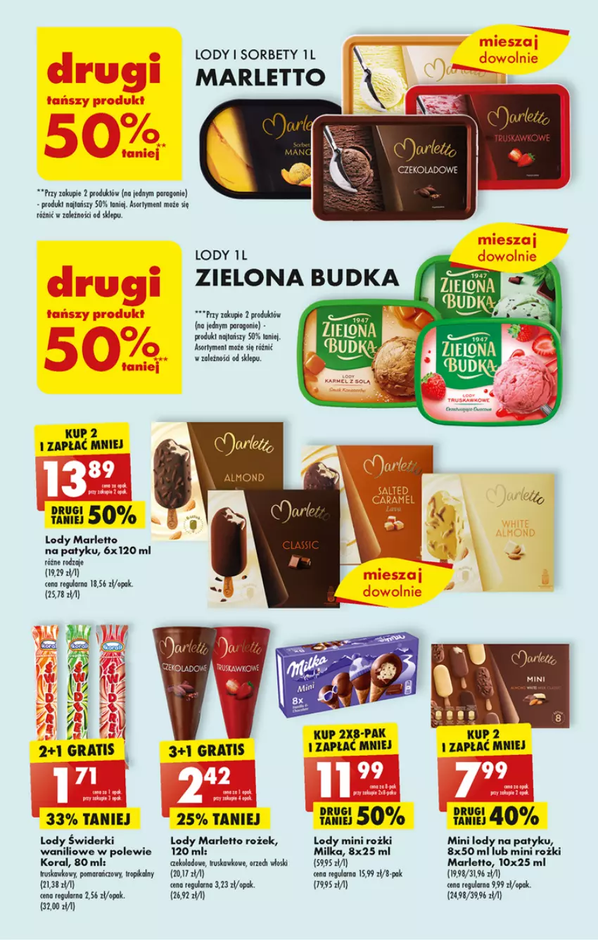 Gazetka promocyjna Biedronka - ważna 03.04 do 08.04.2023 - strona 33 - produkty: Fa, Gra, Lody, Milka, Zielona Budka