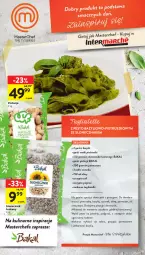 Gazetka promocyjna Intermarche - Gazetka Intermarche - Gazetka - ważna od 11.09 do 11.09.2024 - strona 8 - produkty: Pistacje, Makaron, Sól, Gra, Blender, Czosnek, Pesto, Talerz, Tagliatelle, Pieprz, Bazyl, Parmezan