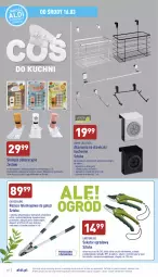 Gazetka promocyjna Aldi - Pełny katalog - Gazetka - ważna od 19.03 do 19.03.2022 - strona 30 - produkty: Piec, Teleskop, Noż, Wieszak, Nożyce, Pieczątka, Sekator, Organizer, Kosz, Uchwyty, Tusz, Ręcznik, Drzwi, Dźwig