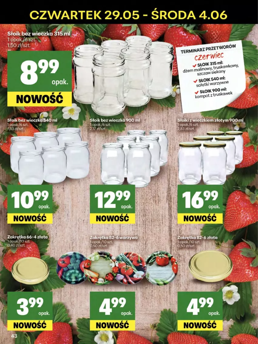 Gazetka promocyjna Delikatesy Centrum - Franczyza DC22 Czwartek - ważna 29.05 do 04.06.2025 - strona 43