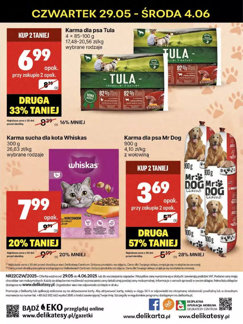 Gazetka promocyjna Delikatesy Centrum - Franczyza DC22 Czwartek - ważna 29.05 do 04.06.2025 - strona 44 - produkty: Gra, Mobil, Rum, Whiskas