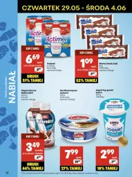 Gazetka promocyjna Delikatesy Centrum - Franczyza DC22 Czwartek - Gazetka - ważna od 04.06 do 04.06.2025 - strona 27 - produkty: Ser, Por, Zott, Jogurt, Actimel, Mascarpone, Napój mleczny, Galbani, Napój, Monte