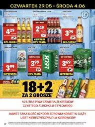 Gazetka promocyjna Delikatesy Centrum - Franczyza DC22 Czwartek - Gazetka - ważna od 04.06 do 04.06.2025 - strona 37 - produkty: Piwa, Piwo, Rum, Koc, Kasztelan, Tyskie, Warka, Tatra, Dron, Harnaś, Lech Premium