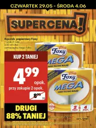 Gazetka promocyjna Delikatesy Centrum - Franczyza DC22 Czwartek - Gazetka - ważna od 04.06 do 04.06.2025 - strona 5 - produkty: Koc, Papier, Rolki, Foxy