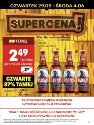 Gazetka promocyjna Delikatesy Centrum - Franczyza DC22 Czwartek - Gazetka - ważna od 04.06 do 04.06.2025 - strona 7 - produkty: Piwo, Rum, Dron, Harnaś