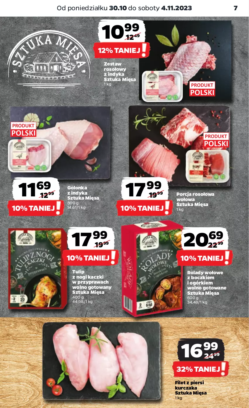 Gazetka promocyjna Netto - Artykuły spożywcze - ważna 30.10 do 04.11.2023 - strona 7 - produkty: Filet z piersi kurczaka, Golonka z indyka, Kurczak, Por