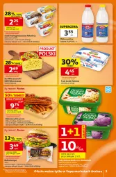 Gazetka promocyjna Auchan - Gazetka 30 Lat Supermarket Auchan - Gazetka - ważna od 12.08 do 12.08.2026 - strona 5 - produkty: Ser, Włoszczowski, Piątnica, Rolmlecz, Serek homogenizowany, Serek, Burger, Kabanos, Twój Smak, Bułka, Mleko, Fa