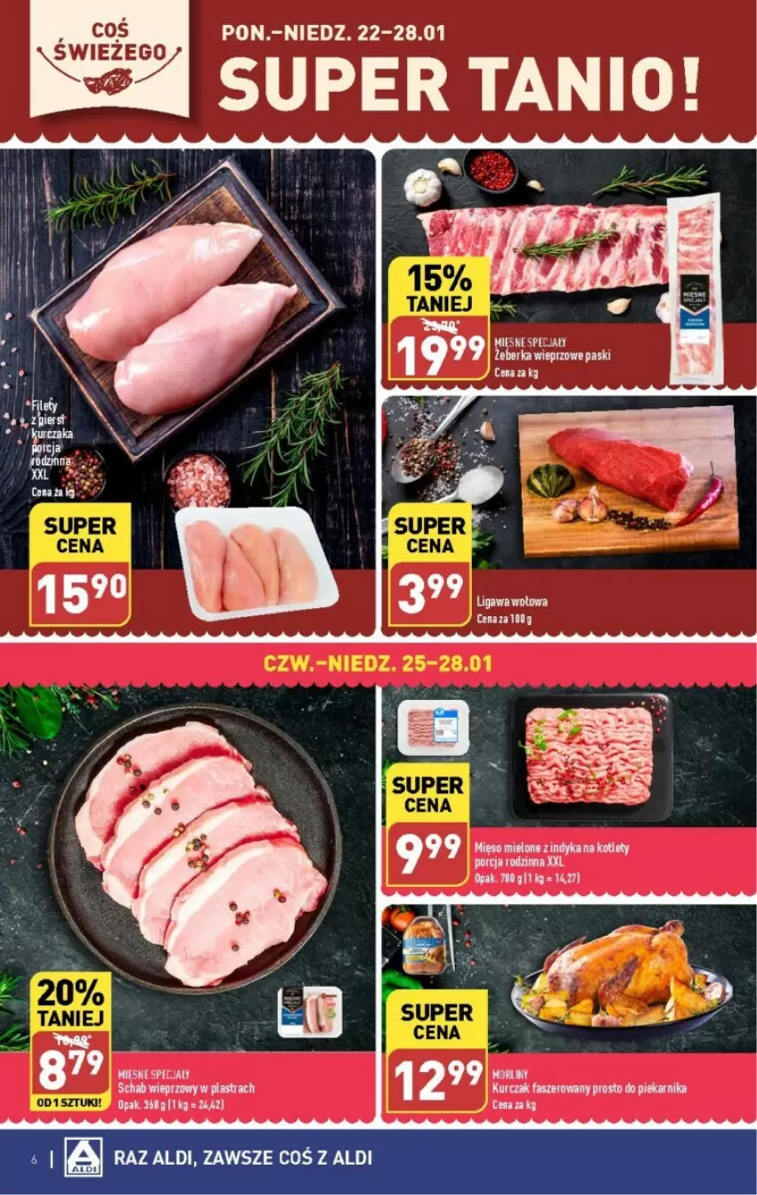 Gazetka promocyjna Aldi - ważna 22.01 do 28.01.2024 - strona 30 - produkty: Fa, Kurczak, Mięsne specjały, Piekarnik, Schab wieprzowy