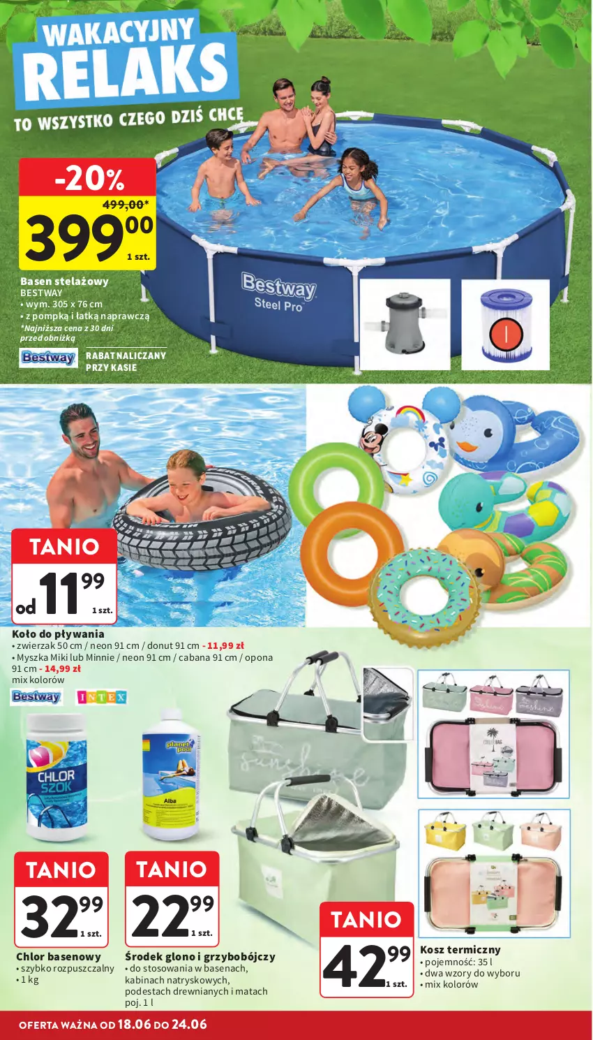 Gazetka promocyjna Intermarche - Gazetka Intermarche - ważna 18.06 do 24.06.2026 - strona 38 - produkty: Donut, Kosz, Minnie, Mysz