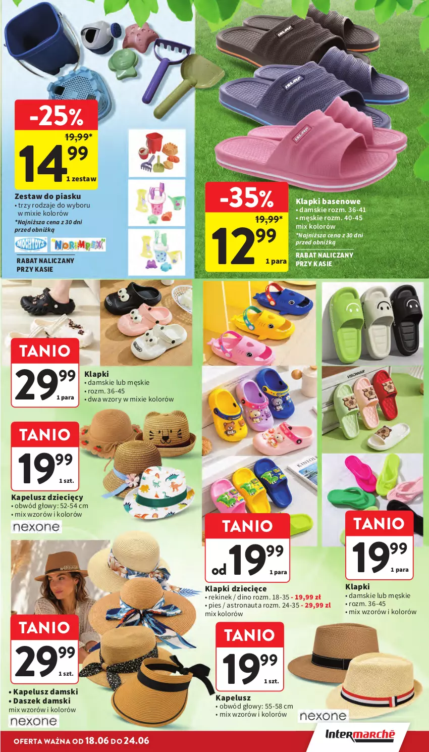 Gazetka promocyjna Intermarche - Gazetka Intermarche - ważna 18.06 do 24.06.2026 - strona 39 - produkty: Dzieci, Klapki