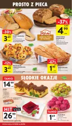 Gazetka promocyjna Intermarche - Gazetka Intermarche - Gazetka - ważna od 24.06 do 24.06.2026 - strona 22 - produkty: Morela, Focaccia, Chleb, Gala, Bułka, Jabłka