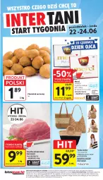 Gazetka promocyjna Intermarche - Gazetka Intermarche - Gazetka - ważna od 24.06 do 24.06.2026 - strona 42 - produkty: Szynka wieprzowa, Szynka, Torba, Merci