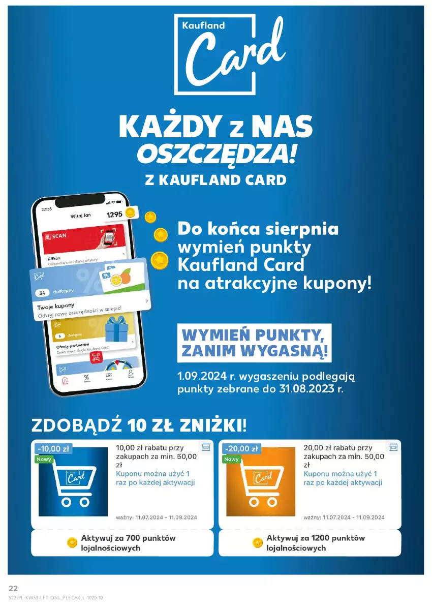 Gazetka promocyjna Kaufland - Gazetka tygodnia - ważna 14.08 do 21.08.2024 - strona 22 - produkty: Plecak