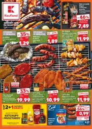 Gazetka promocyjna Kaufland - Gazetka tygodnia - Gazetka - ważna od 21.08 do 21.08.2024 - strona 1 - produkty: Kurczak, Ketchup, Mus, Gry, Gra, Stek, Morliny, Kaszanka, Waga, Grill, Kasza, Kiełbasa, Olewnik, Brykiet drzewny, Kiełbasa śląska