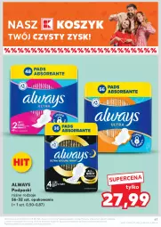 Gazetka promocyjna Kaufland - Gazetka tygodnia - Gazetka - ważna od 21.08 do 21.08.2024 - strona 67 - produkty: Kosz, Always, Podpaski