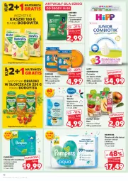 Gazetka promocyjna Kaufland - Gazetka tygodnia - Gazetka - ważna od 21.08 do 21.08.2024 - strona 72 - produkty: HiPP, Mus, Gra, Gerber, Pampers, BoboVita, Chrupki, Chusteczki, Danie dla dzieci, Dzieci, Kubuś, Waga, Waciki