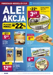 Gazetka promocyjna Aldi - ALE! CENA - Gazetka - ważna od 31.01 do 31.01.2021 - strona 10 - produkty: Ser, Por, Gra, Hofburger, Limburger, Havarti, Lodówka, Tera, Serek, Bryndza, Burger, Grill, LG