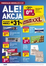 Gazetka promocyjna Aldi - ALE! CENA - Gazetka - ważna od 31.01 do 31.01.2021 - strona 14 - produkty: Sok, Por, Prince Polo, Schogetten, Wafelek, Tera, Sezam, Oshee, Baton, Proteinowy sztuka, Wino, Kakao, Michałki