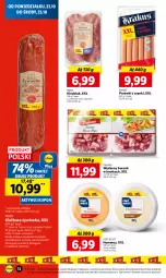 Gazetka promocyjna Lidl - GAZETKA - Gazetka - ważna od 25.10 do 25.10.2023 - strona 16 - produkty: Hummus, Krakus, Mus, Kindziuk, Parówki, Parówki z szynki, Dulano, PIKOK, Pieprz, Boczek, Olej, Kiełbasa