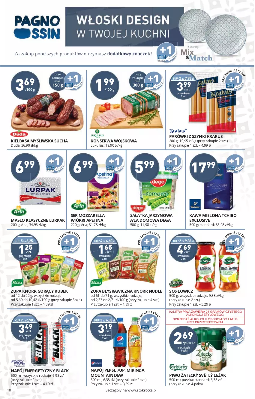 Gazetka promocyjna Stokrotka - Supermarket - ważna 29.12.2021 do 04.01.2022 - strona 10 - produkty: Gra, Piwa