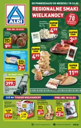 Gazetka promocyjna Aldi - Pełna oferta - Gazetka - ważna od 24.03 do 24.03.2024 - strona 1 - produkty: Gra, Twaróg, Szynka, Sękacz, Boczek, Twaróg półtłusty, Masło, Pomidory, Kosiarka, Mleko, Fa