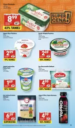 Gazetka promocyjna Delikatesy Centrum - Franczyza DC02 Czwartek - Gazetka - ważna od 14.01 do 14.01.2026 - strona 19 - produkty: Mozzarella, Serek wiejski, Jogurt naturalny, Ser, Danone, Piątnica, Zott, Jogurt, Serek, Galbani, Flora, Jogurt pitny, Magnez