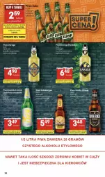 Gazetka promocyjna Delikatesy Centrum - Franczyza DC02 Czwartek - Gazetka - ważna od 14.01 do 14.01.2026 - strona 34 - produkty: Piwa, Piwo, Piec, Gra, Warka