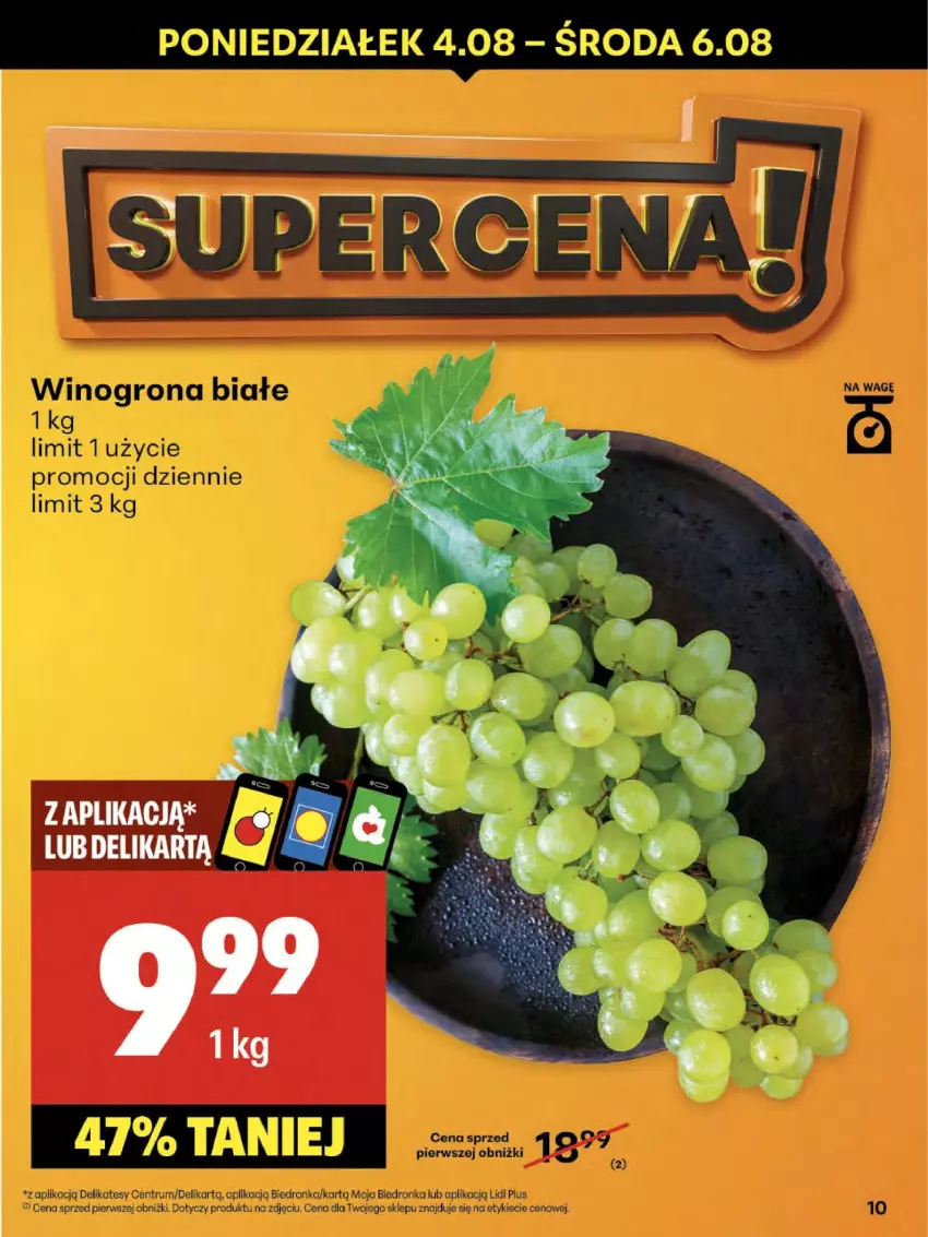 Gazetka promocyjna Delikatesy Centrum - Franczyza DC31 Czwartek - ważna 31.07 do 06.08.2025 - strona 10 - produkty: Ser