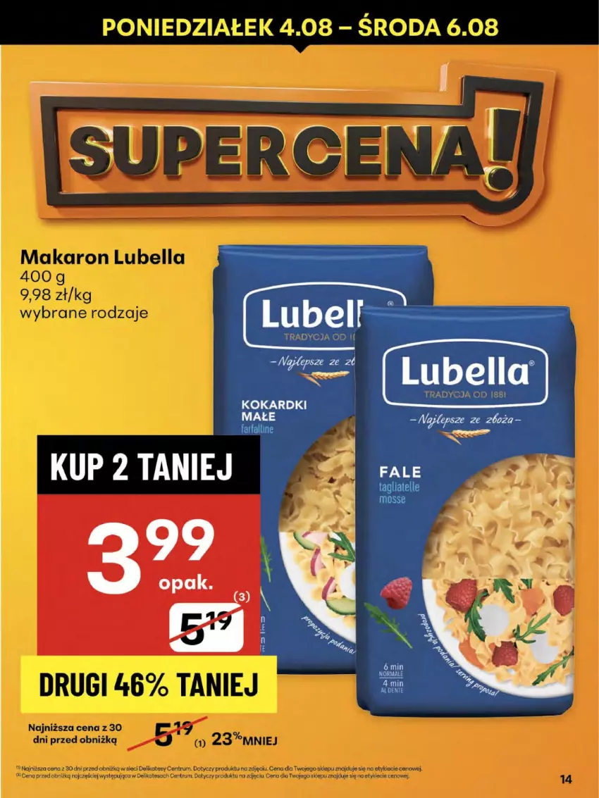 Gazetka promocyjna Delikatesy Centrum - Franczyza DC31 Czwartek - ważna 31.07 do 06.08.2025 - strona 14