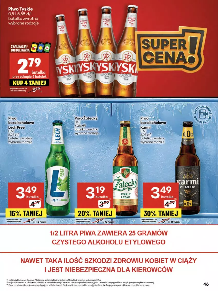 Gazetka promocyjna Delikatesy Centrum - Franczyza DC31 Czwartek - ważna 31.07 do 06.08.2025 - strona 46 - produkty: Dron, Gra, Piec, Piwa, Piwo, Rum