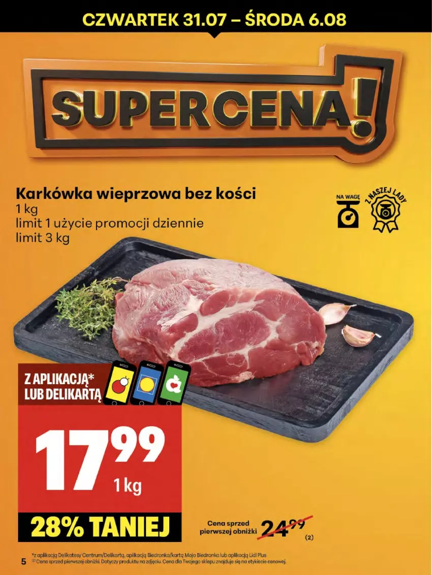 Gazetka promocyjna Delikatesy Centrum - Franczyza DC31 Czwartek - ważna 31.07 do 06.08.2025 - strona 5