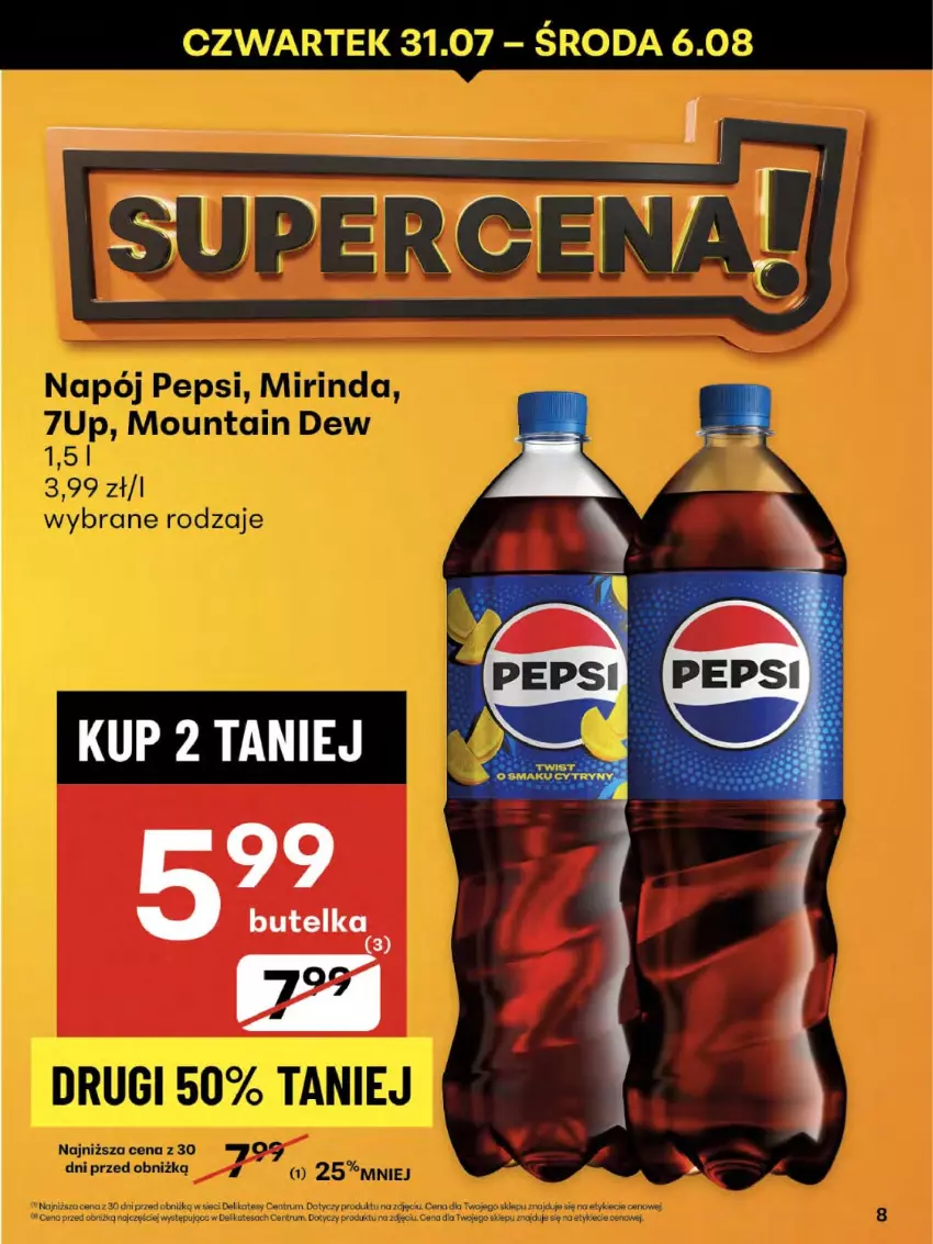 Gazetka promocyjna Delikatesy Centrum - Franczyza DC31 Czwartek - ważna 31.07 do 06.08.2025 - strona 8