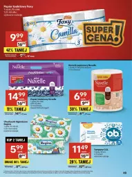 Gazetka promocyjna Delikatesy Centrum - Franczyza DC31 Czwartek - Gazetka - ważna od 06.08 do 06.08.2025 - strona 48 - produkty: Rum, Papier, Tampony, Papier toaletowy, Ręcznik, Foxy, O.B.