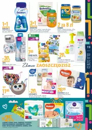 Gazetka promocyjna Super Pharm - Gazetka - Gazetka - ważna od 24.10 do 24.10.2021 - strona 19 - produkty: HiPP, Ser, Pur, Gin, Inka, Gerber, Pampers, Mleko modyfikowane, Pieluchy, Majtki, BoboVita, Napoje, Lovi, Cleanic, Huggies, Chusteczki, Dzieci, Deser, Pieluchomajtki, Nivea Baby, Kindii, Nivea, Chusteczki nawilzane, Mleko, Fa