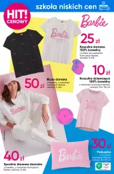 Gazetka promocyjna Pepco - Barbie – Hot Wheels - Gazetka - ważna od 14.08 do 14.08.2024 - strona 4 - produkty: Kosz, Koszulka, Dres, Barbie, Mattel, Spodnie, Bluza, Spodnie dresowe, Poduszka